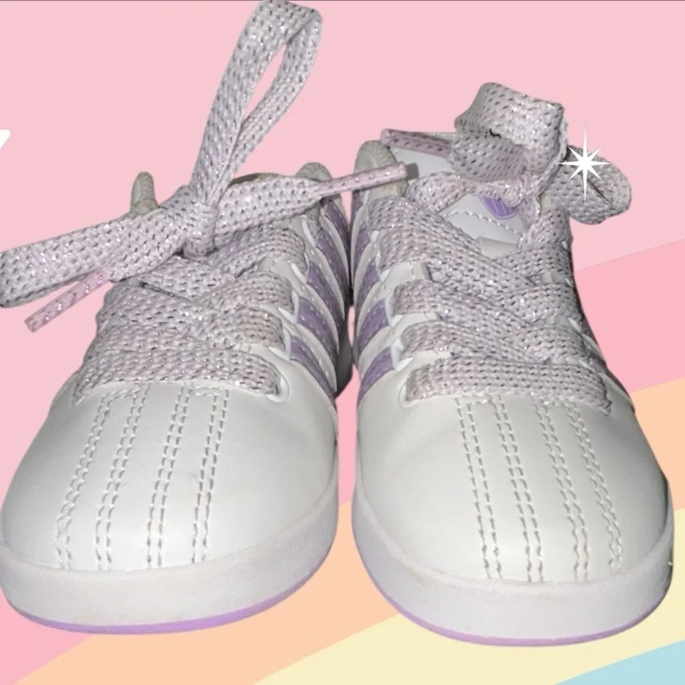 K- Swiss Girls’ Sneakers – Size 11 (Toddler/Youth)